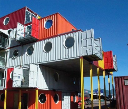 The Container City Project at Trinity Buoy Wharf, London's Docklands