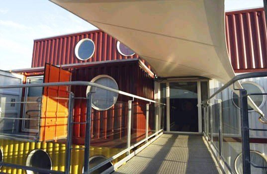 The Container City Project at Trinity Buoy Wharf, London's Docklands