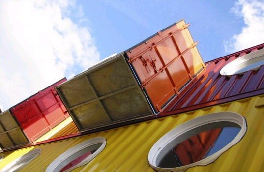 The Container City Project at Trinity Buoy Wharf, London's Docklands