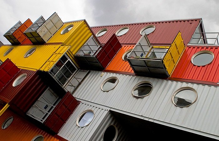 The Container City Project at Trinity Buoy Wharf, London's Docklands