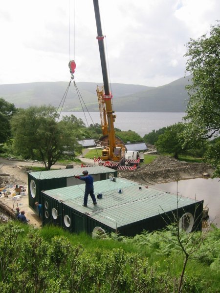 Cove Park Shipping Container Artist Retreat : A Sustainable Haven for Artists in Scotland