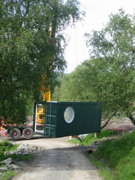 Cove Park Shipping Container Artist Retreat : A Sustainable Haven for Artists in Scotland