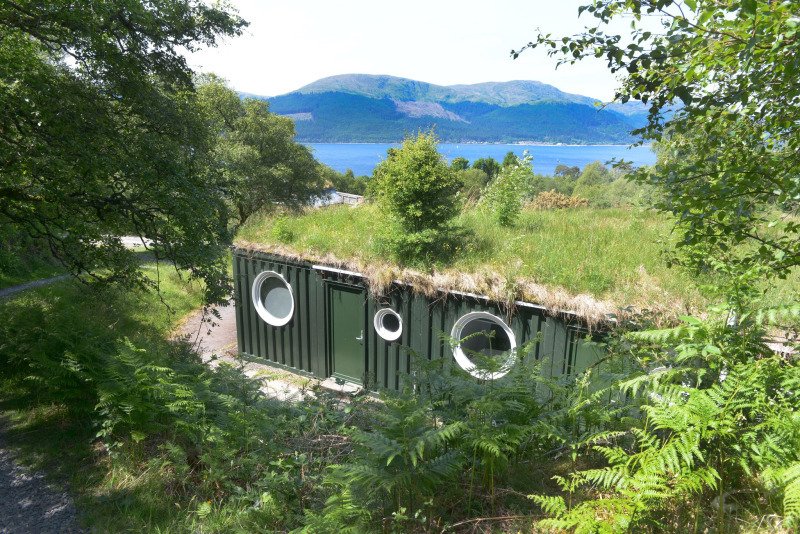 Cove Park Shipping Container Artist Retreat : A Sustainable Haven for Artists in Scotland