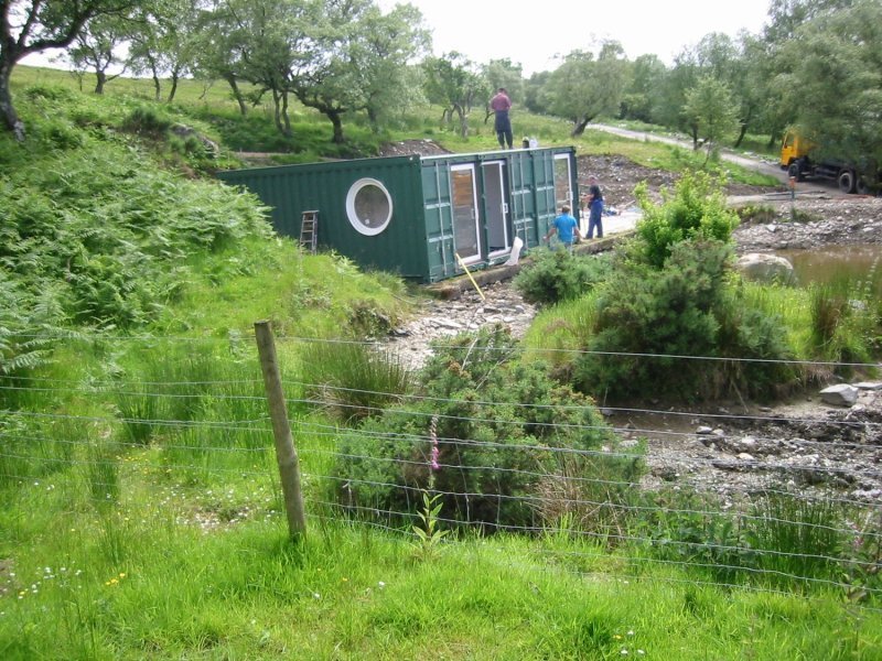 Cove Park Shipping Container Artist Retreat : A Sustainable Haven for Artists in Scotland