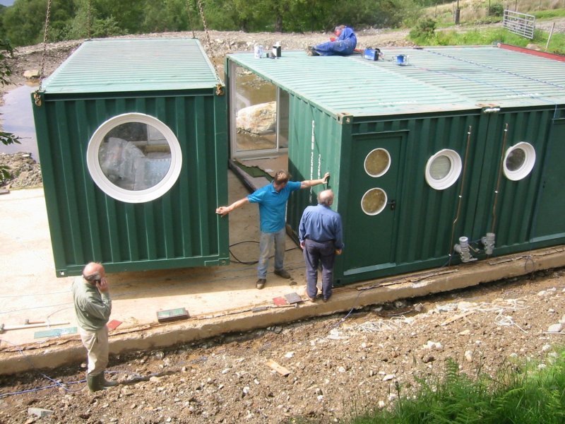 Cove Park Shipping Container Artist Retreat : A Sustainable Haven for Artists in Scotland