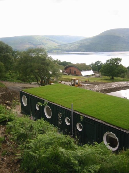 Cove Park Shipping Container Artist Retreat : A Sustainable Haven for Artists in Scotland
