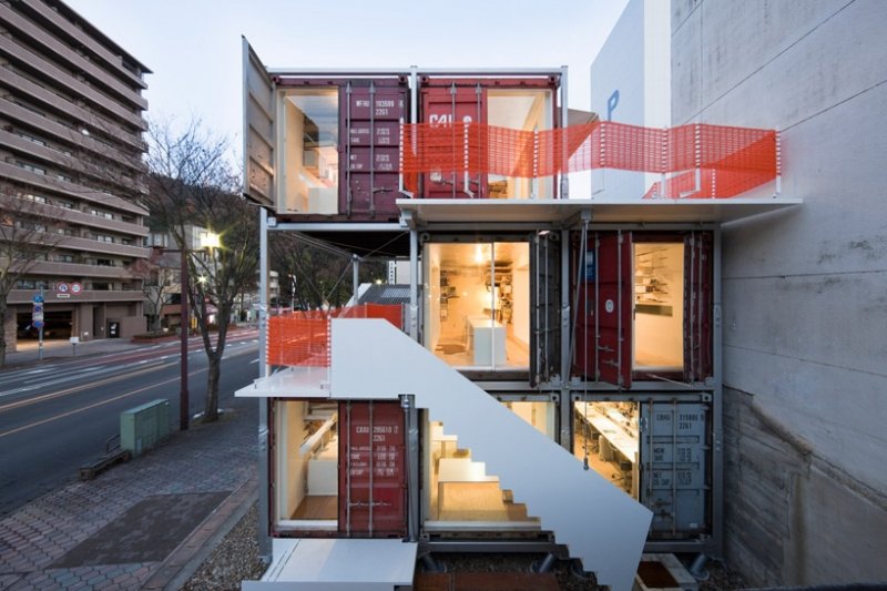 The Daiken-Met Architects Shipping Container Office
