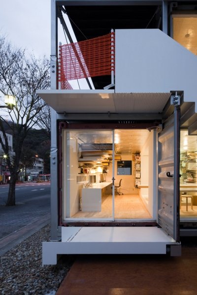 The Daiken-Met Architects Shipping Container Office