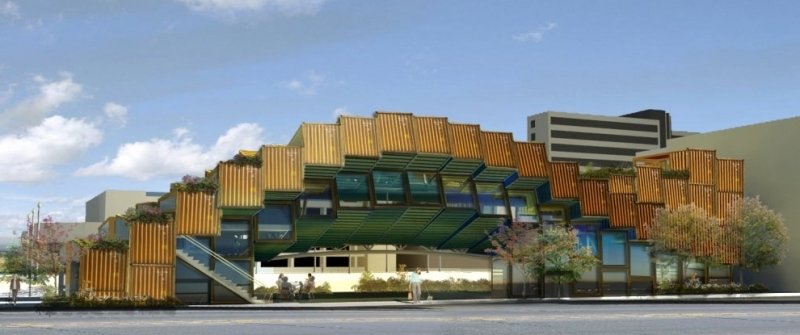 The eCORRE Complex A Shipping Container Environmental Center Proposal By APHIDoIDEA