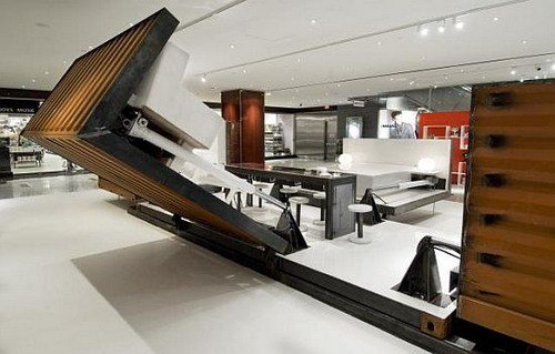 The illy Push Button House by Adam Kalkin