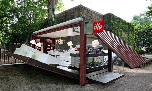 The illy Push Button House by Adam Kalkin