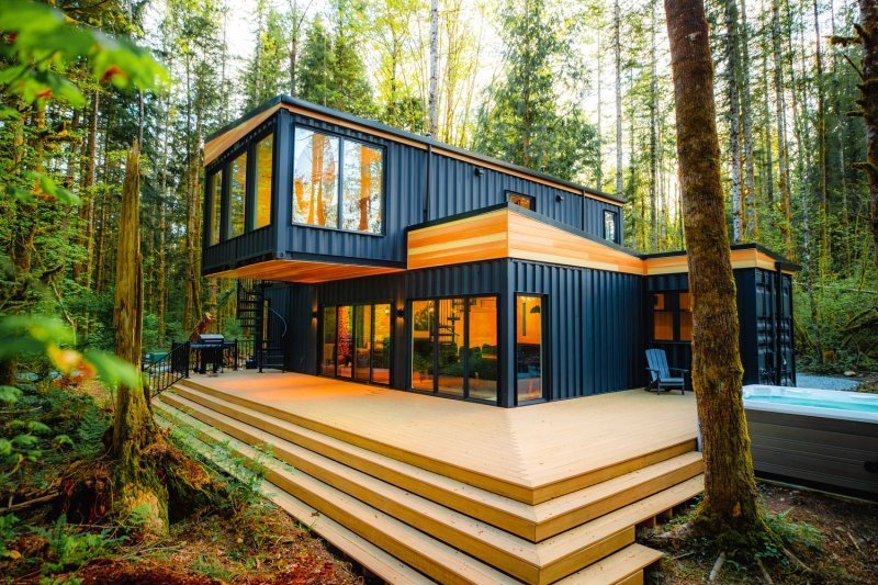 The Pacific Bin - Luxury Shipping Container Retreat - Sultan WA