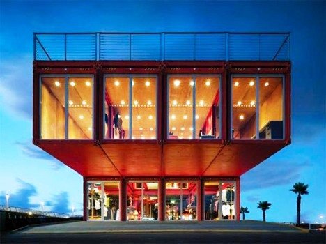 The Puma City Retail Shipping Container