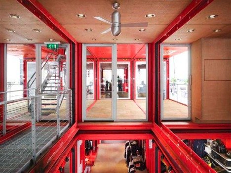 The Puma City Retail Shipping Container