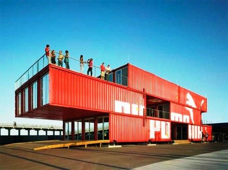 The Puma City Retail Shipping Container
