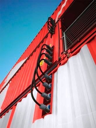 The Puma City Retail Shipping Container