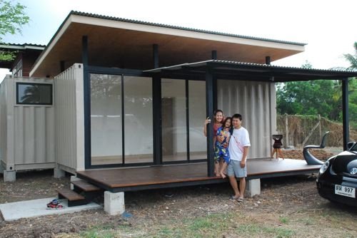 The R2x20 Shipping Container Home Project by A Site Specific Experiment Thailand