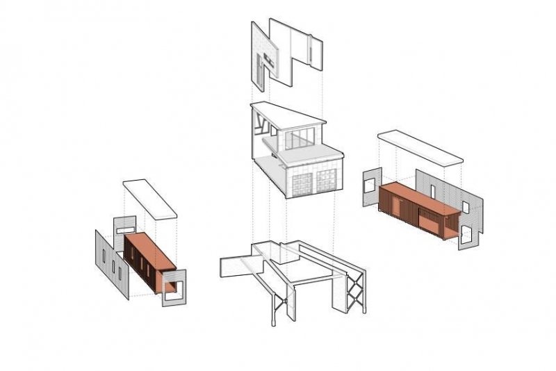 The Shipping Eco Container Home by Studio:HT
