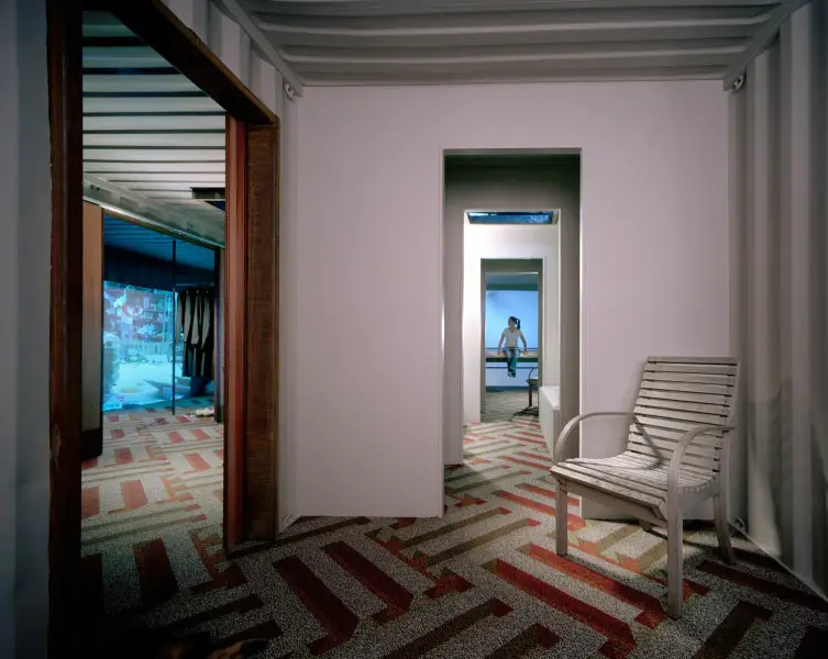 SHIPPING CONTAINER ART AND ARCHITECTURE “THE SUBURBAN HOUSE KIT” BY ADAM KALKIN