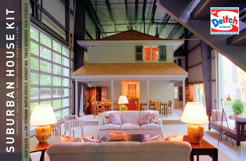 SHIPPING CONTAINER ART AND ARCHITECTURE “THE SUBURBAN HOUSE KIT” BY ADAM KALKIN