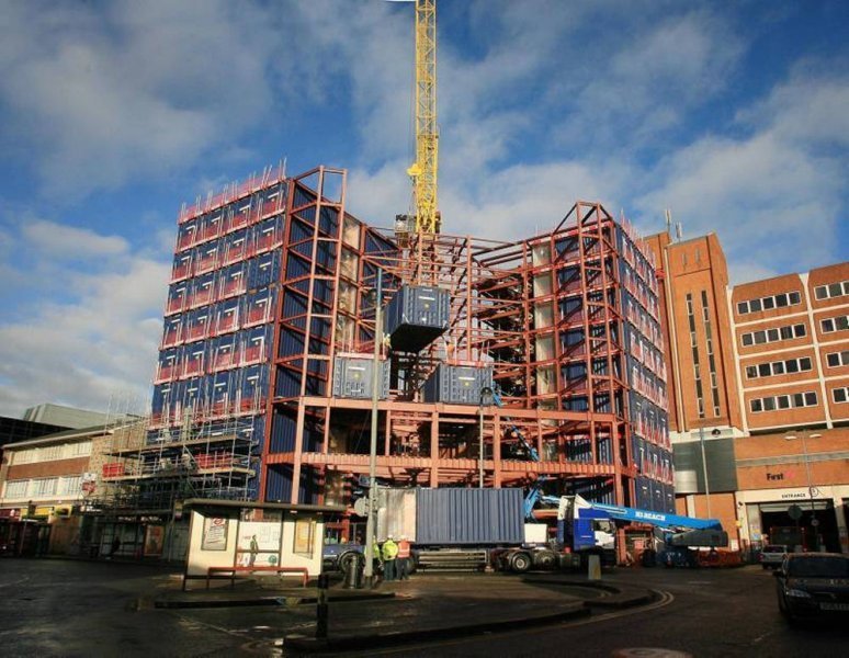 The Travelodge Shipping Container Hotel - Uxbridge, UK