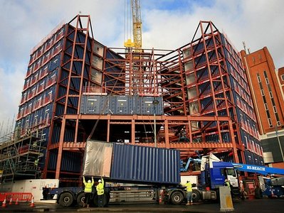The Travelodge Shipping Container Hotel - Uxbridge, UK