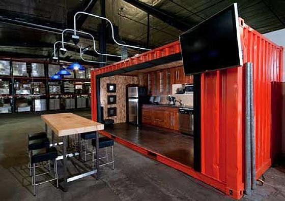 The Ultimate In Office Recycling - Shipping Containers