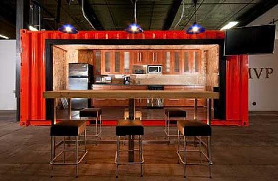 The Ultimate In Office Recycling - Shipping Containers