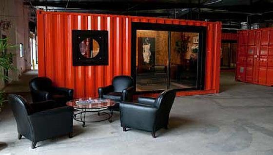 The Ultimate In Office Recycling - Shipping Containers