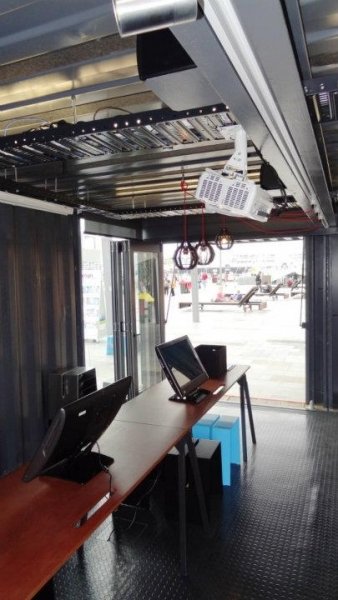 The Wynyard Quarter Shipping Container Kiosk Auckland New Zealand
