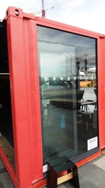 The Wynyard Quarter Shipping Container Kiosk Auckland New Zealand