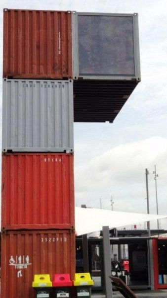 The Wynyard Quarter Shipping Container Kiosk Auckland New Zealand