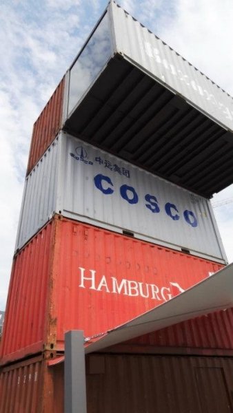 The Wynyard Quarter Shipping Container Kiosk Auckland New Zealand
