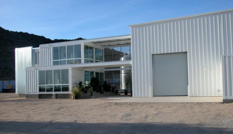 Tim Palen Shipping Container Studio at Shadow Mountain