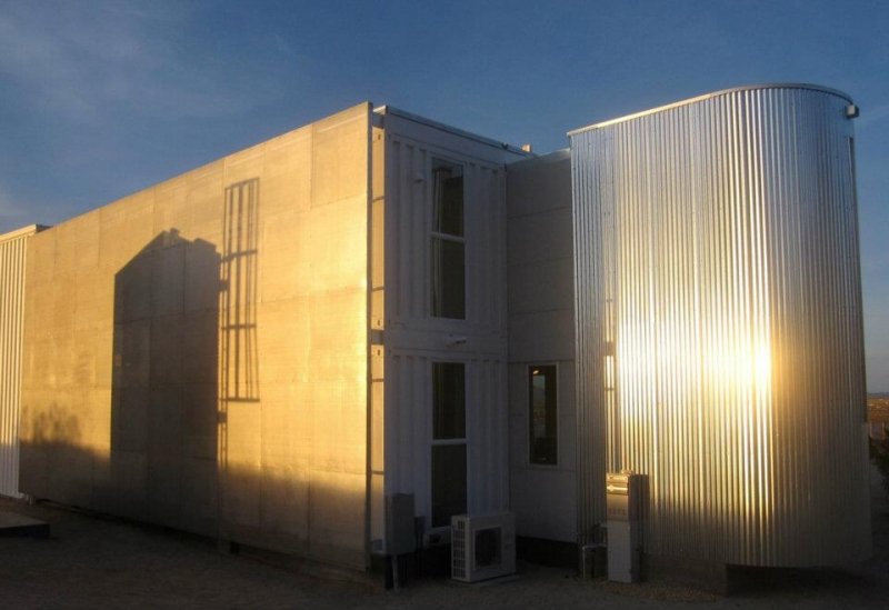 Tim Palen Shipping Container Studio at Shadow Mountain