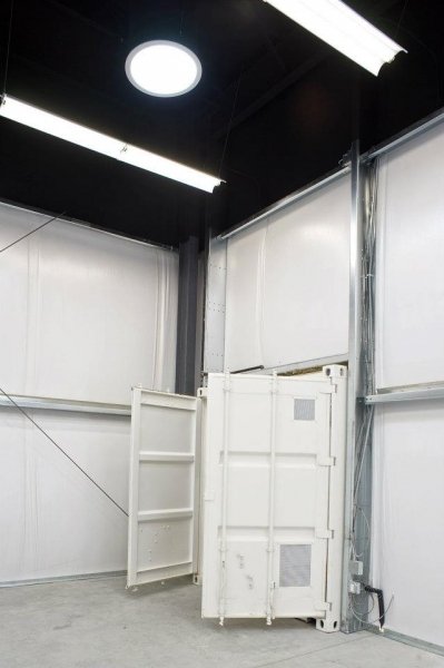 Tim Palen Shipping Container Studio at Shadow Mountain