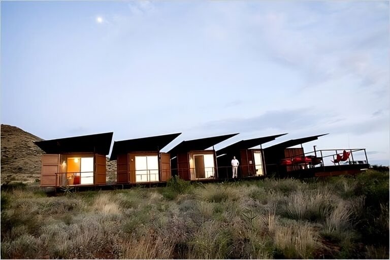 Cinco Camp: Roger Black’s Sustainable Shipping Container Retreat in Texas
