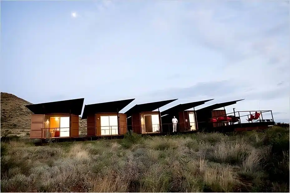 Cinco Camp: Roger Black’s Sustainable Shipping Container Retreat in Texas