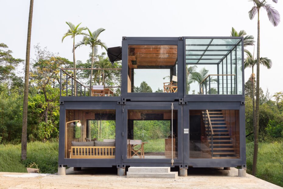 Assessing the thermal performance of upcycled shipping container as a sustainable building material in a Warm humid climate
