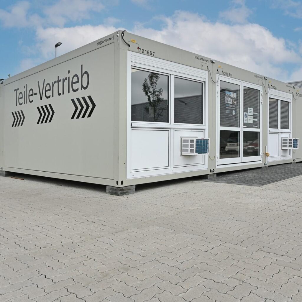 EF Autocenter Kassel GmbH, ELA Container